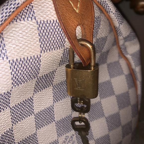 Louis Vuitton Damier Azur Speedy 35 - Picture 5 of 13